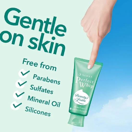 Shiseido BTS Senka Perfect Whip Acne Care Beauty Face Foam 100g